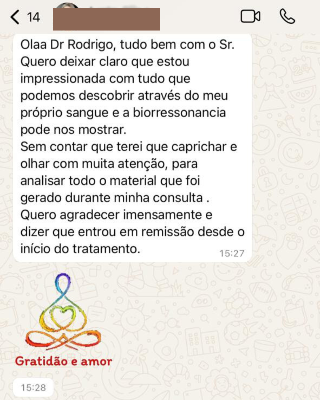 DEPOIMENTOS DR. RODRIGO, SAÚDE, SANGUE VIVO